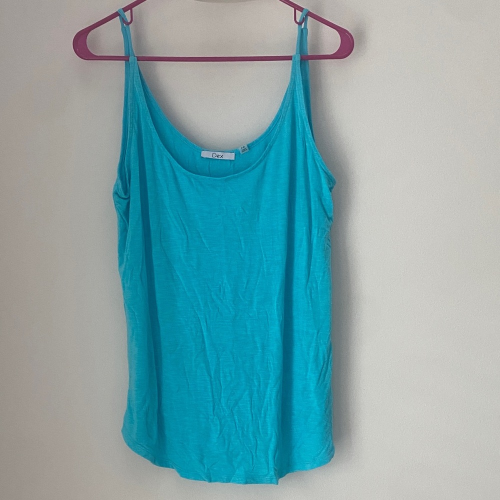 Dex Vibrant Turquoise Camisole